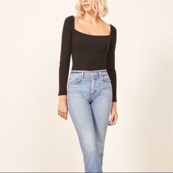 reformation gaia bodysuit